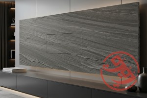 ابعاد سنگ اسلب پشت تلویزیون + نکات مهم