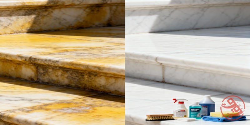 دلایل زرد شدن سنگ چیست؟