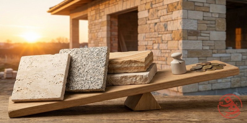 ارزان ترین سنگ های نما