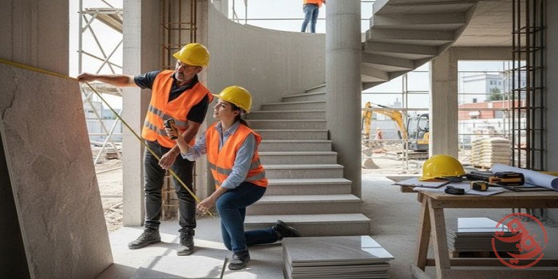 محاسبه متراژ سنگ نما، کف و پله