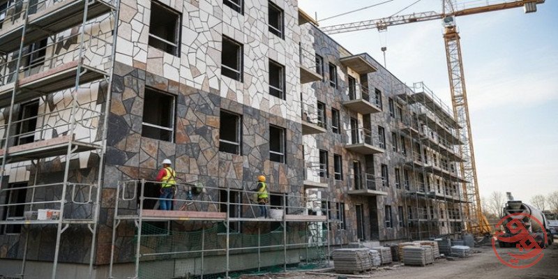 رنگ سنگ ساختمان از سفید تا مشکی + بررسی کاربرد و قیمت