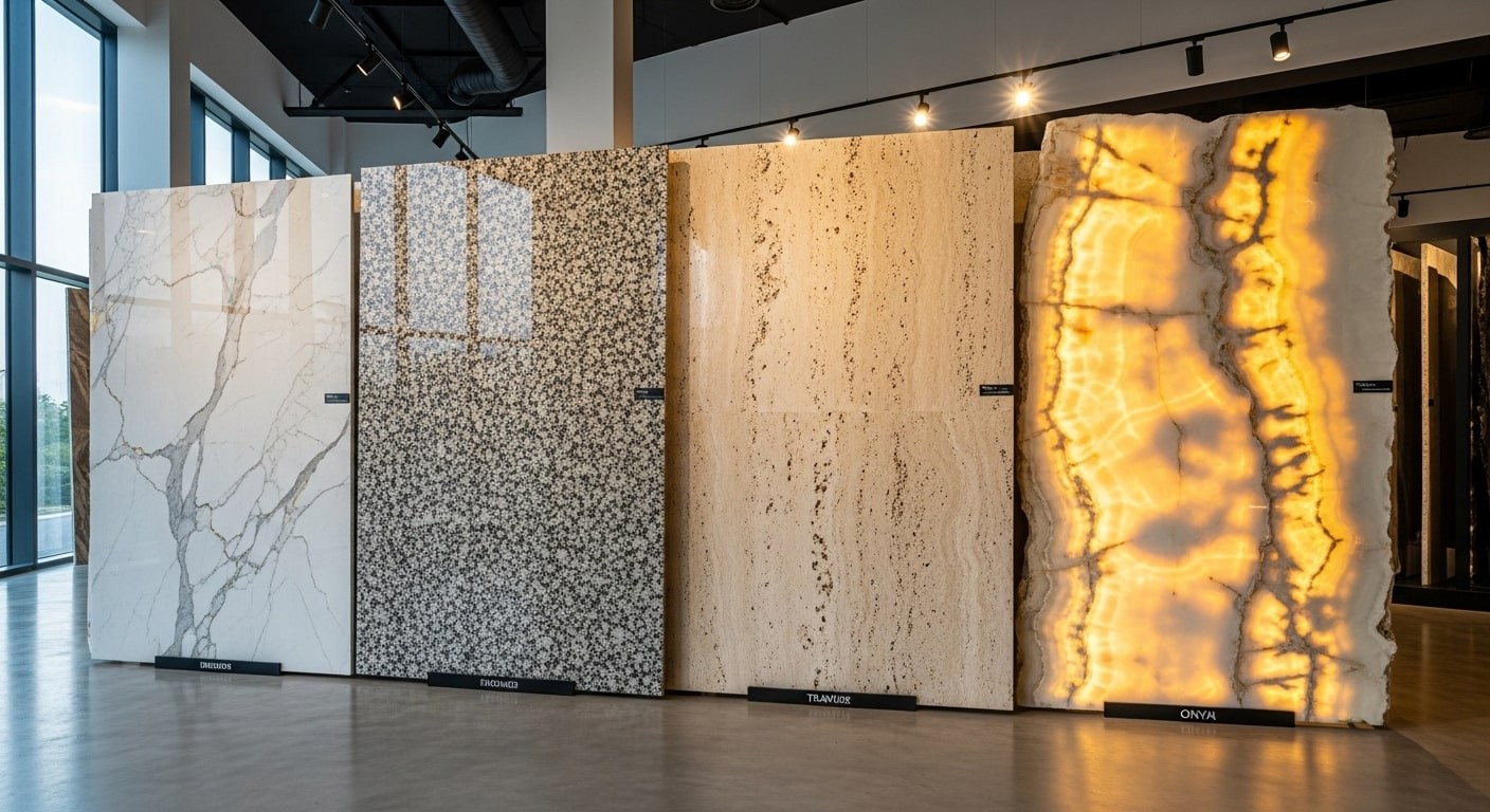 انواع سنگ اسلب