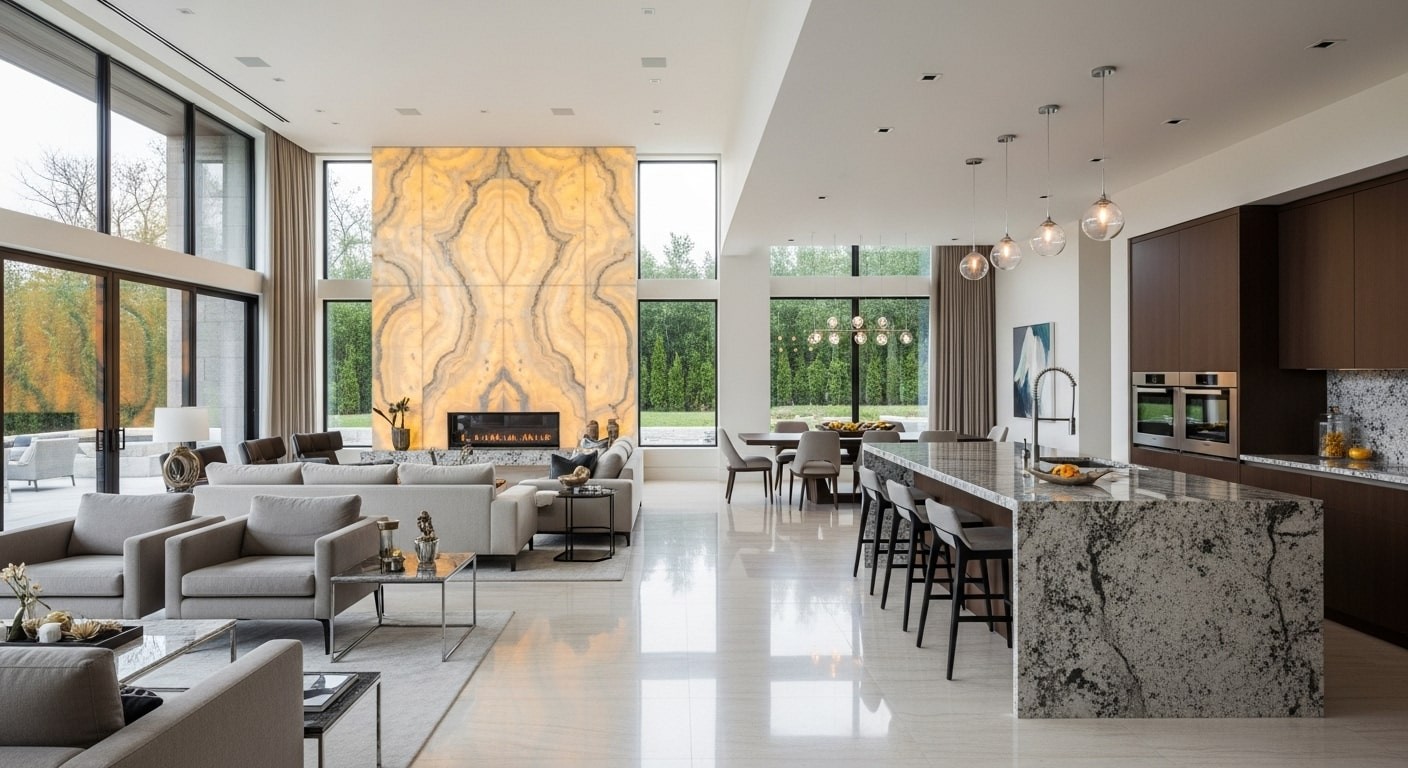 مزایای سنگ اسلب