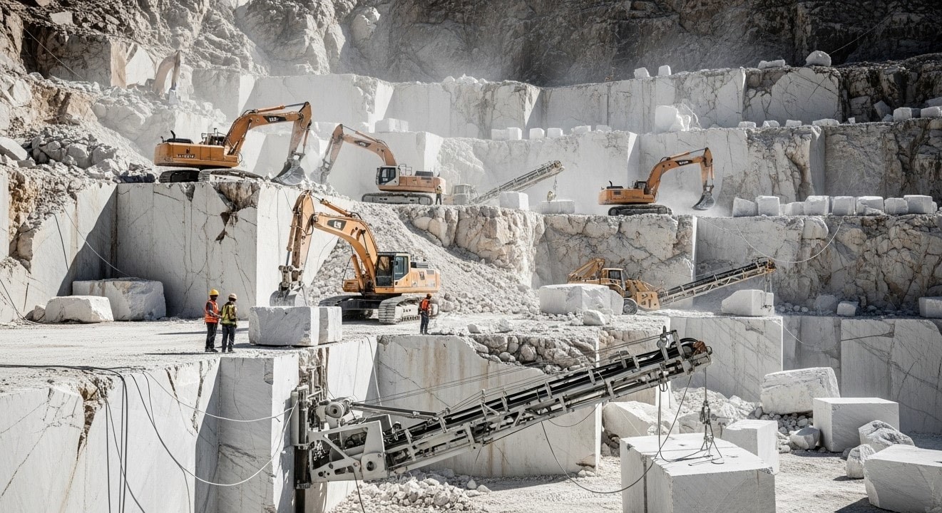 سنگ مرمریت چطور ساخته میشود