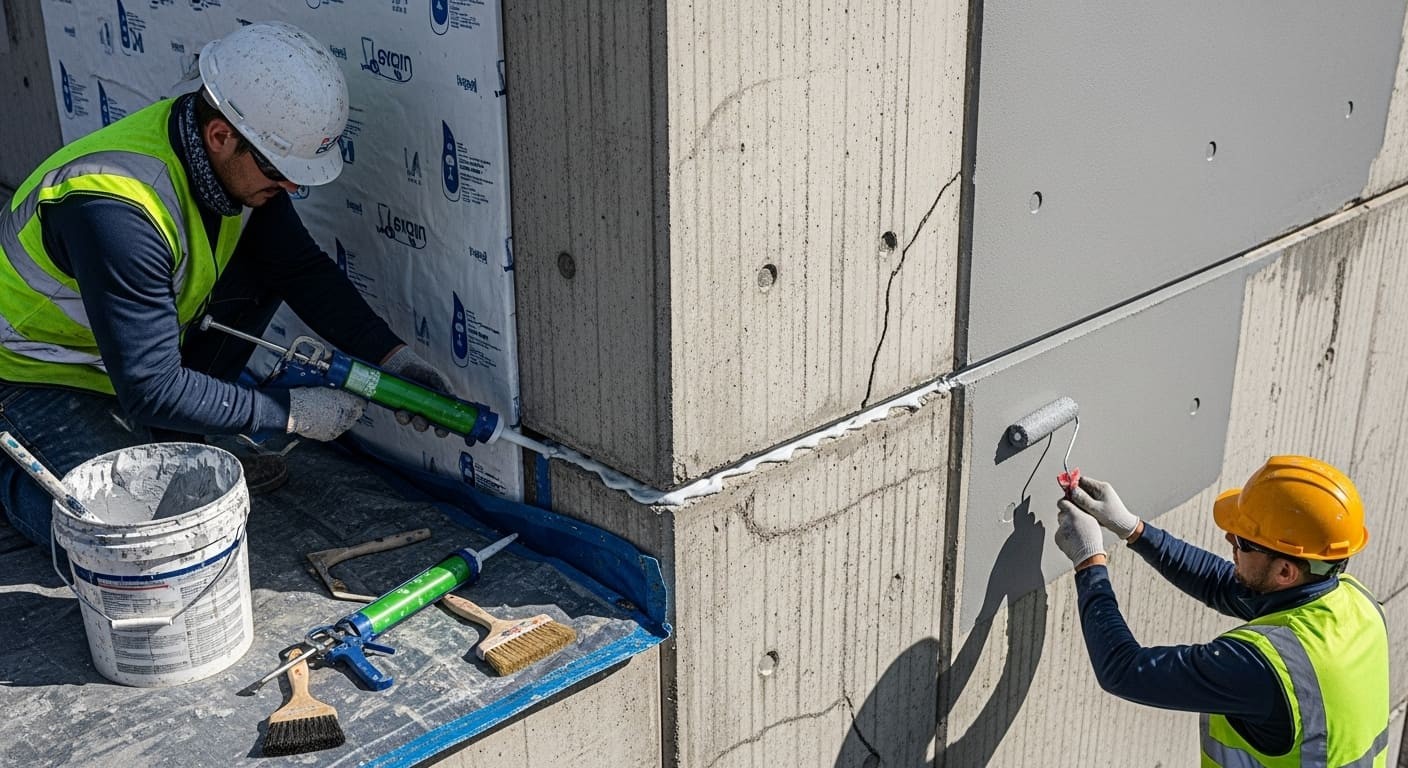 چرا آب بندی نمای ساختمان یک ضرورت است