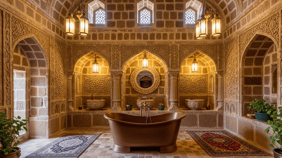 سنگ برای حمام سنتی