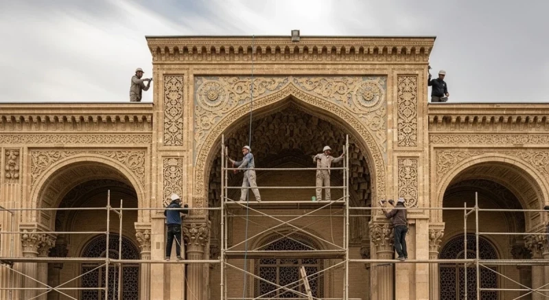 نگهداری و دوام نمای رومی