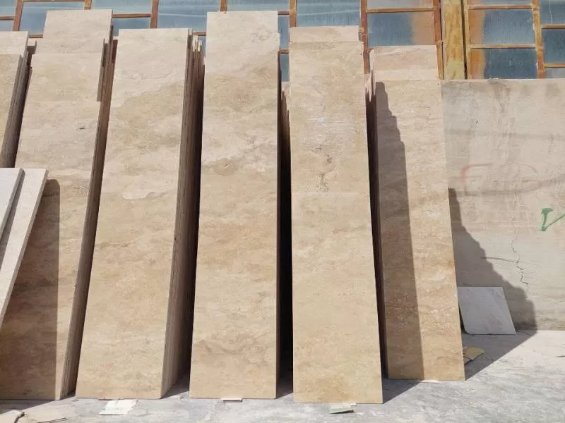  سنگ تراورتن عسلی کاشان