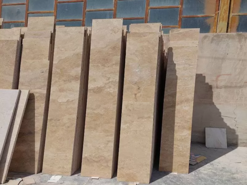  سنگ تراورتن عسلی کاشان