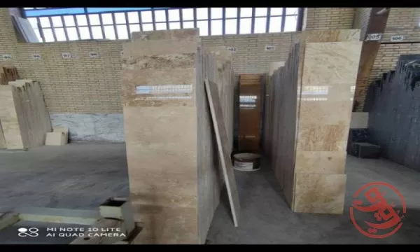  سنگ تراورتن عسلي